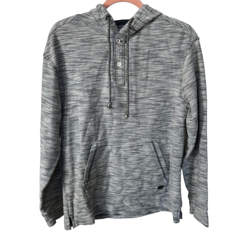 Bob Timberlake Women's Small Gray Hoodie Sweatshirt Kangaroo Pockets Fall Winter
